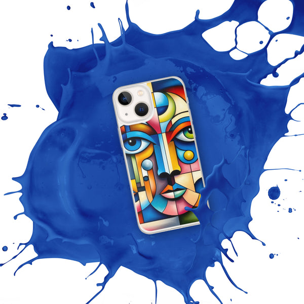 Cubist Vibes - Unique Art Case for iPhone - - Tech Accessories