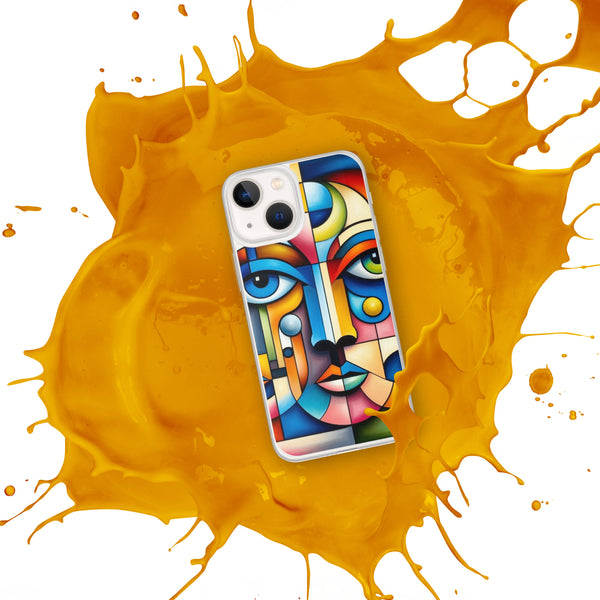 Cubist Vibes - Unique Art Case for iPhone - - Tech Accessories