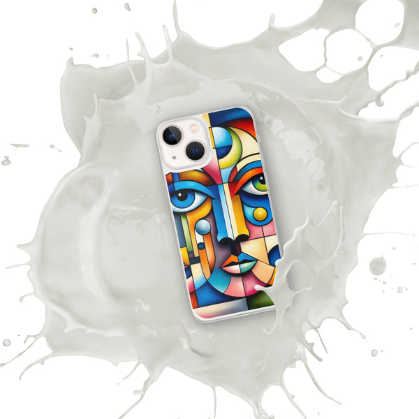 Cubist Vibes - Unique Art Case for iPhone - iPhone 13 mini - Tech Accessories