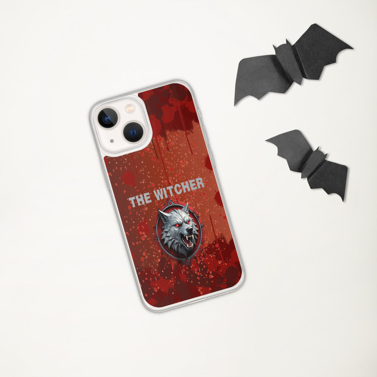 The Witcher's Wolf - Dark Fantasy iPhone Case - - Tech Accessories