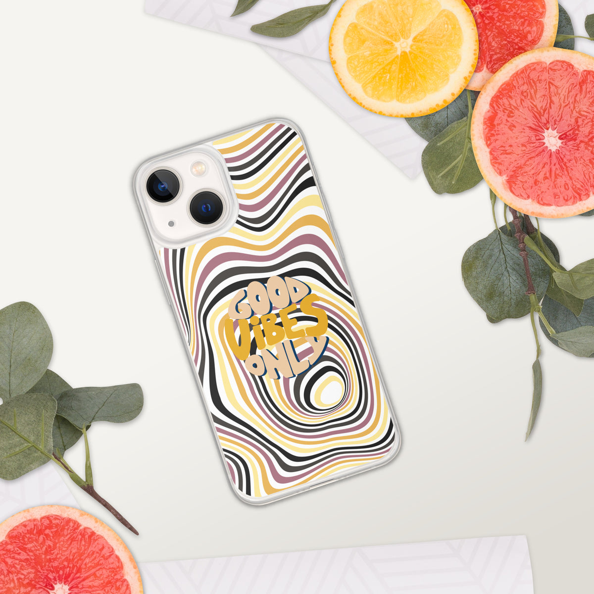 Good Vibes Only - Colorful iPhone Case - - Tech Accessories