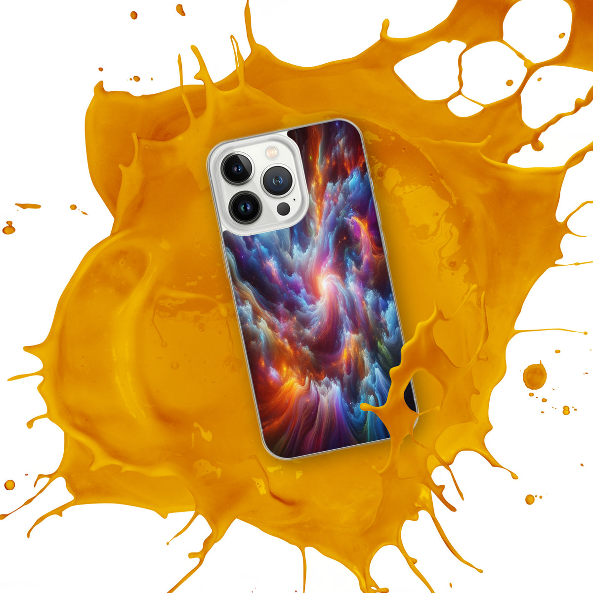 Stellar Dreams - Vibrant Cosmic iPhone Case - - Tech Accessories