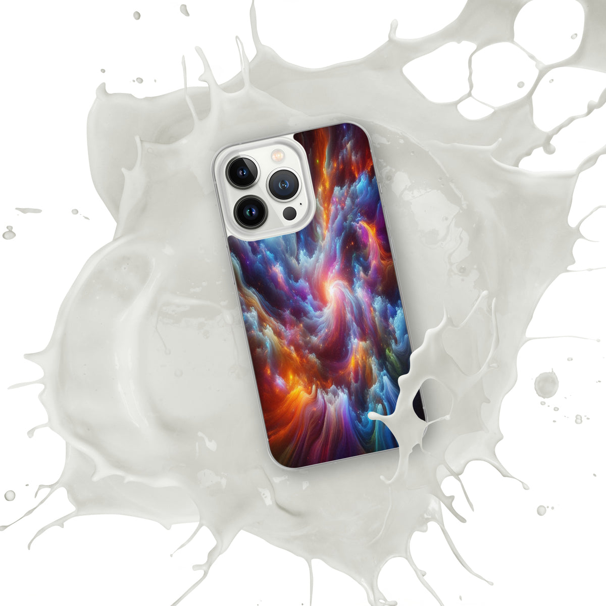 Stellar Dreams - Vibrant Cosmic iPhone Case - iPhone 13 Pro - Tech Accessories