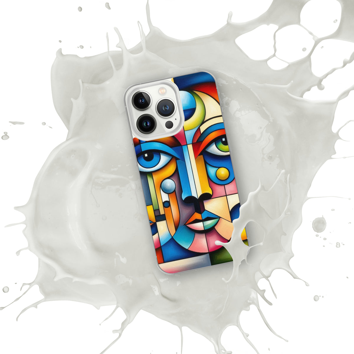 Cubist Vibes - Unique Art Case for iPhone - iPhone 13 Pro - Tech Accessories