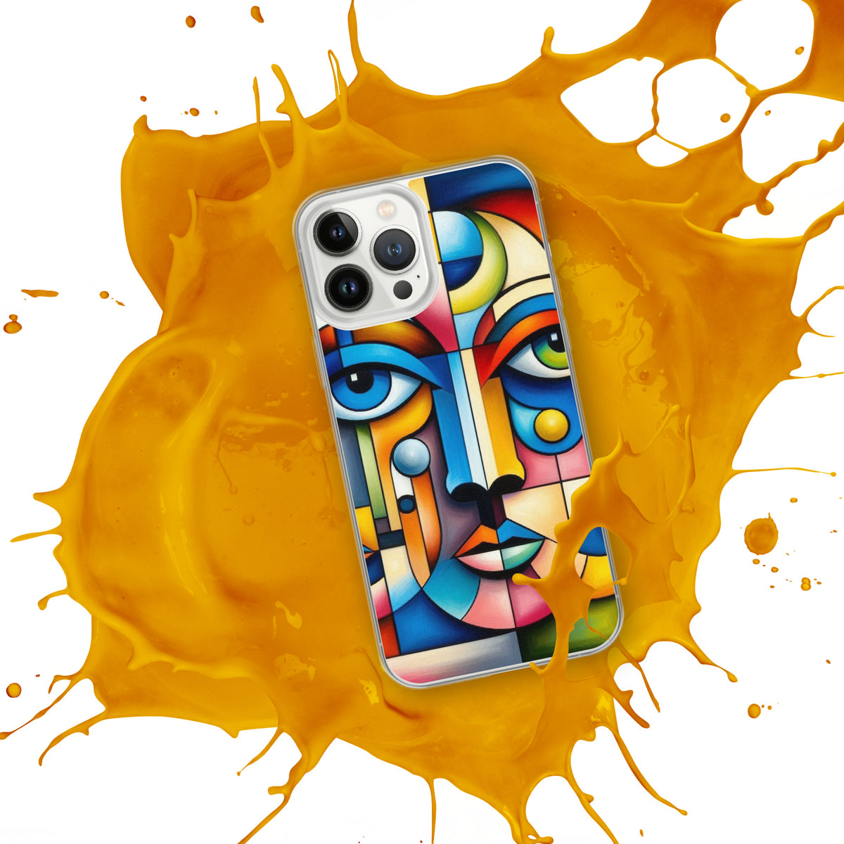 Cubist Vibes - Unique Art Case for iPhone - - Tech Accessories