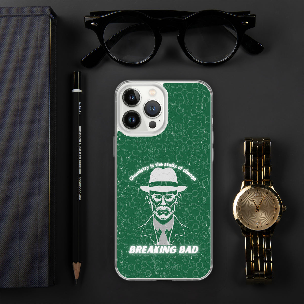 Breaking Bad Essentials - Chemistry iPhone Cover - iPhone 13 Pro Max - Tech Accessories