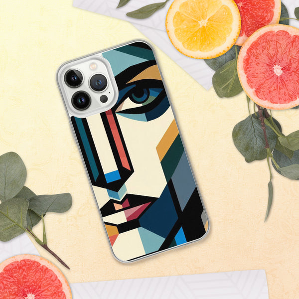 Abstract Faces - Artistic Protection for Your iPhone - iPhone 13 Pro Max - Tech Accessories