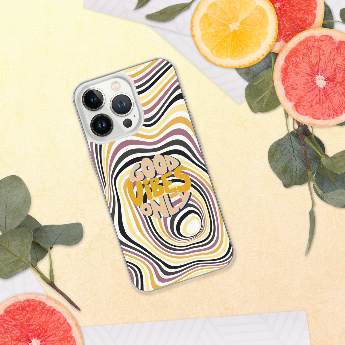 Good Vibes Only - Colorful iPhone Case - iPhone 13 Pro - Tech Accessories