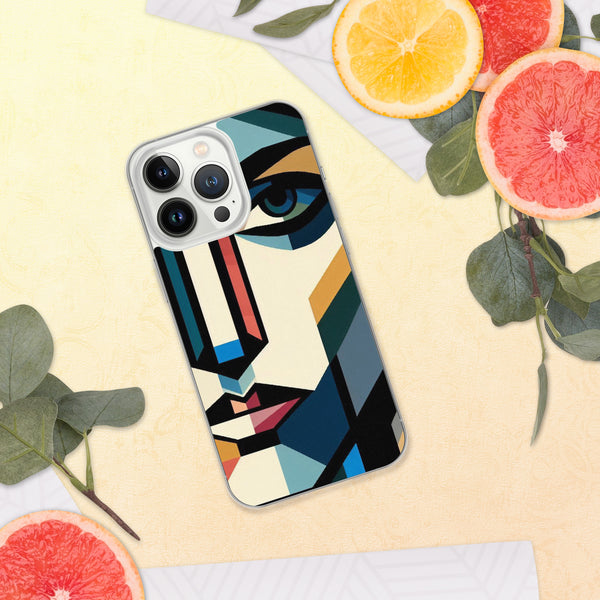 Abstract Faces - Artistic Protection for Your iPhone - iPhone 13 Pro - Tech Accessories