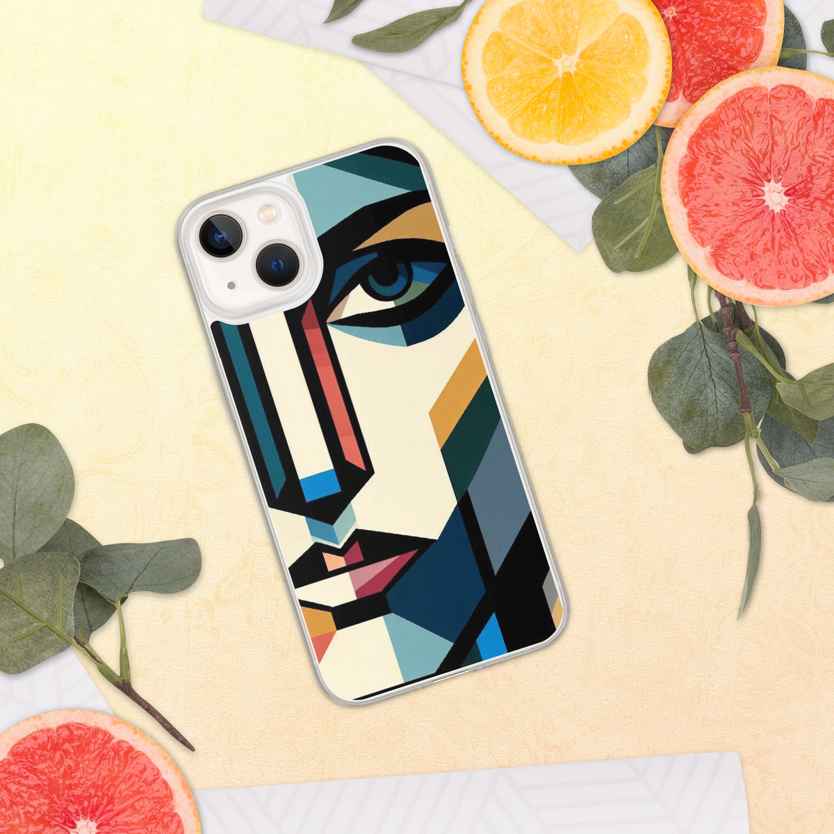 Abstract Faces - Artistic Protection for Your iPhone - iPhone 13 - Tech Accessories