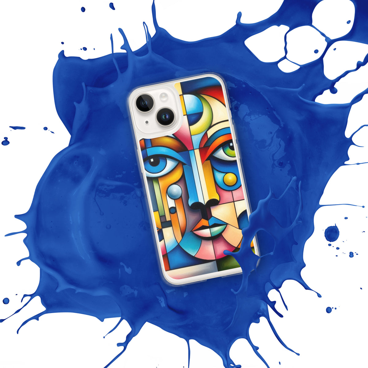 Cubist Vibes - Unique Art Case for iPhone - - Tech Accessories