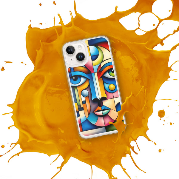 Cubist Vibes - Unique Art Case for iPhone - - Tech Accessories