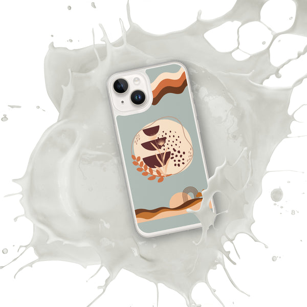 Nature's Harmony iPhone Case - Earthy Elegance - iPhone 14 - Tech Accessories