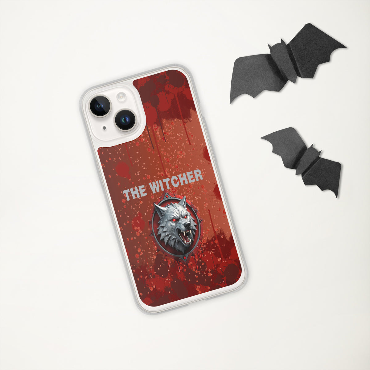 The Witcher's Wolf - Dark Fantasy iPhone Case - - Tech Accessories