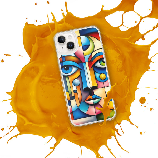 Cubist Vibes - Unique Art Case for iPhone - - Tech Accessories