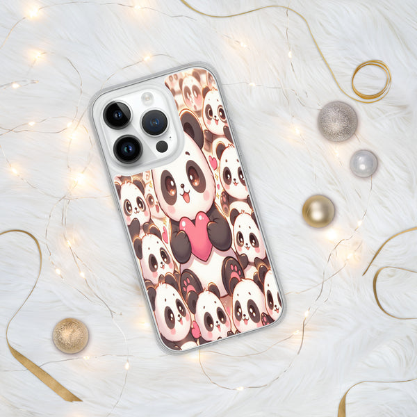 Kawaii Pandas - Adorable Phone Protection - iPhone 14 Pro - Tech Accessories