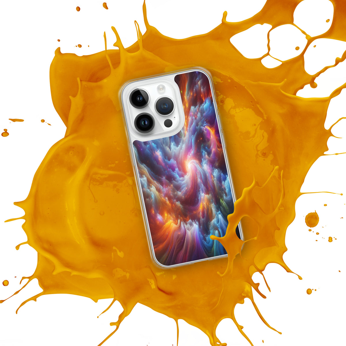 Stellar Dreams - Vibrant Cosmic iPhone Case - - Tech Accessories