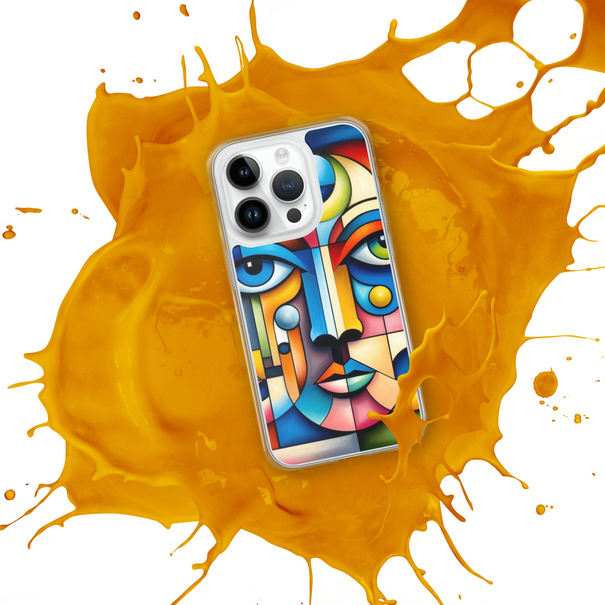 Cubist Vibes - Unique Art Case for iPhone - - Tech Accessories