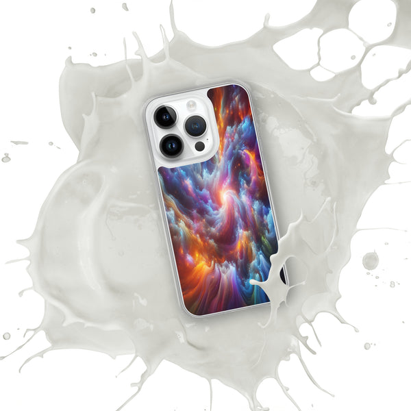 Stellar Dreams - Vibrant Cosmic iPhone Case - iPhone 14 Pro - Tech Accessories