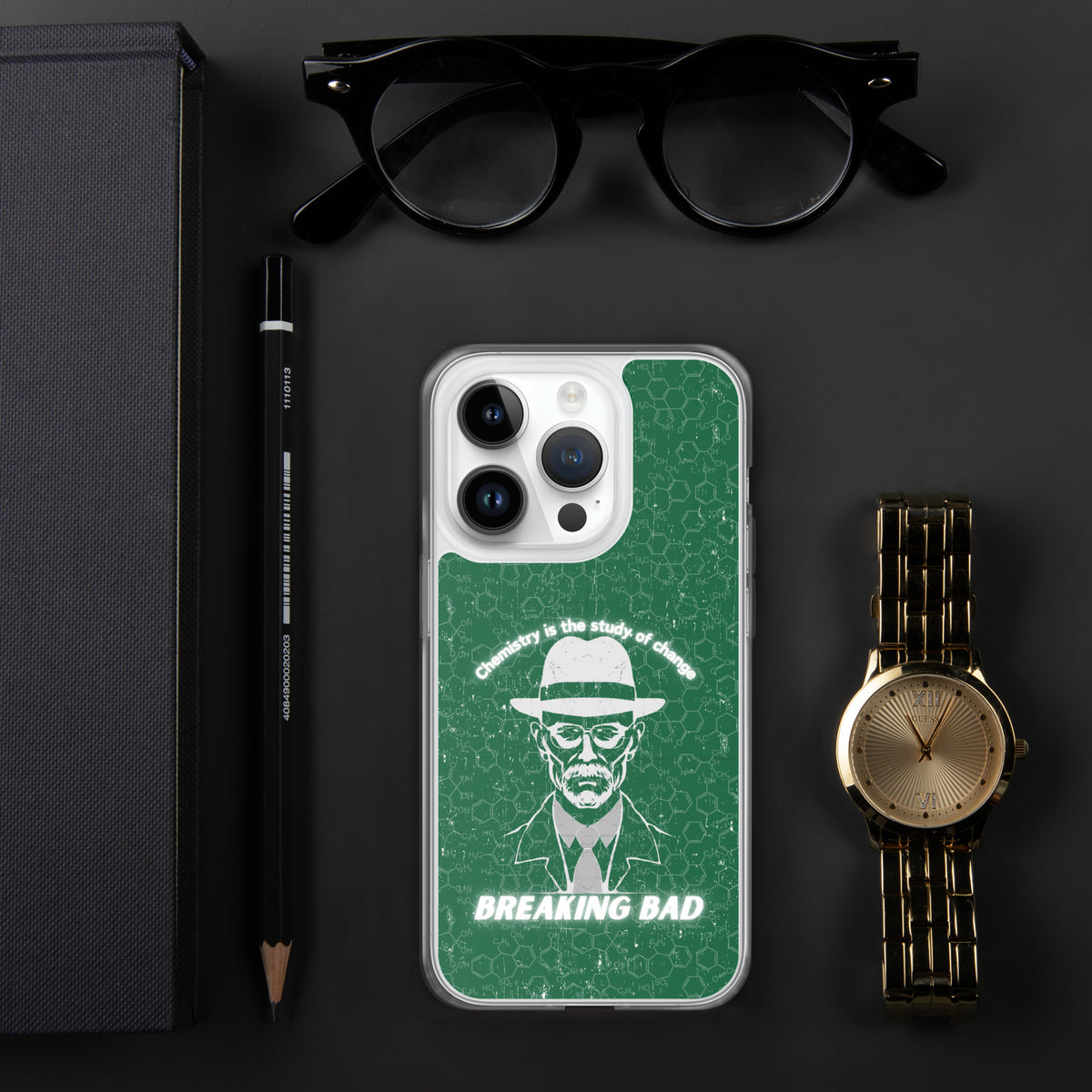 Breaking Bad Essentials - Chemistry iPhone Cover - iPhone 14 Pro - Tech Accessories