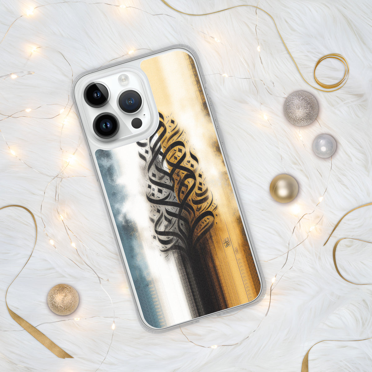 Cultural Elegance - Intricate Arabic Calligraphy Case - iPhone 14 Pro Max - Tech Accessories