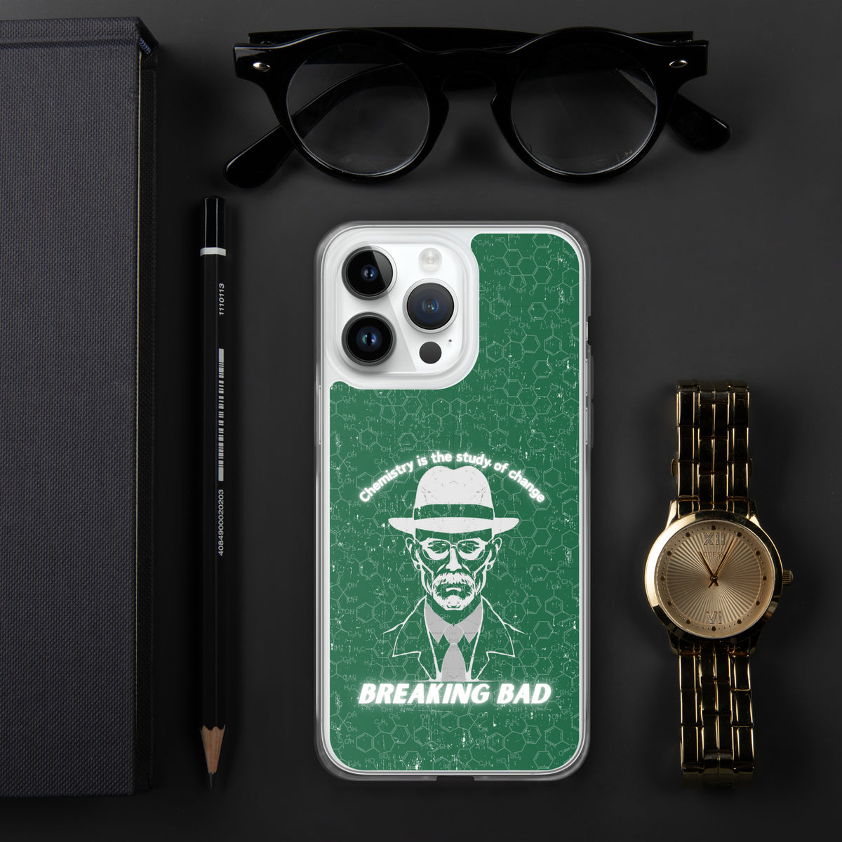 Breaking Bad Essentials - Chemistry iPhone Cover - iPhone 14 Pro Max - Tech Accessories