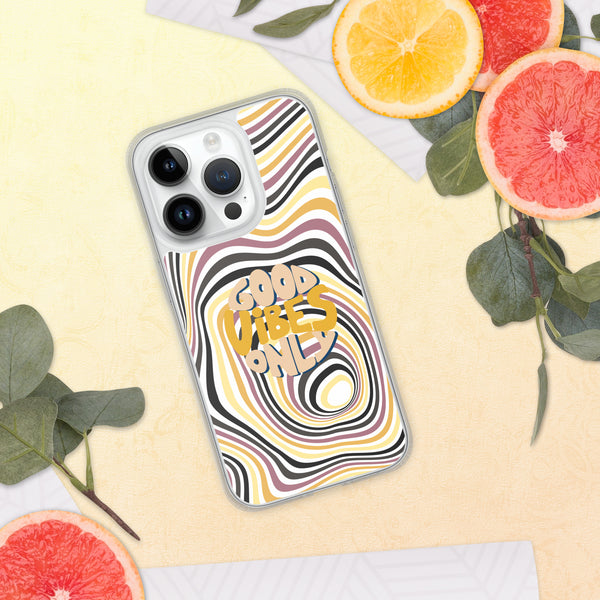 Good Vibes Only - Colorful iPhone Case - iPhone 14 Pro - Tech Accessories