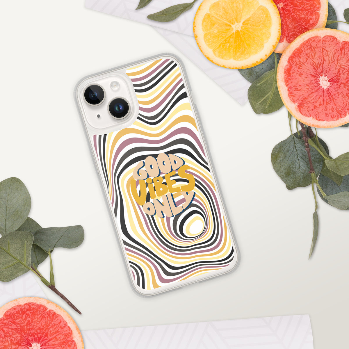 Good Vibes Only - Colorful iPhone Case - - Tech Accessories