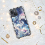 Cosmic Waves iPhone Case - A Splash of Stellar Style - iPhone 15 - Tech Accessories