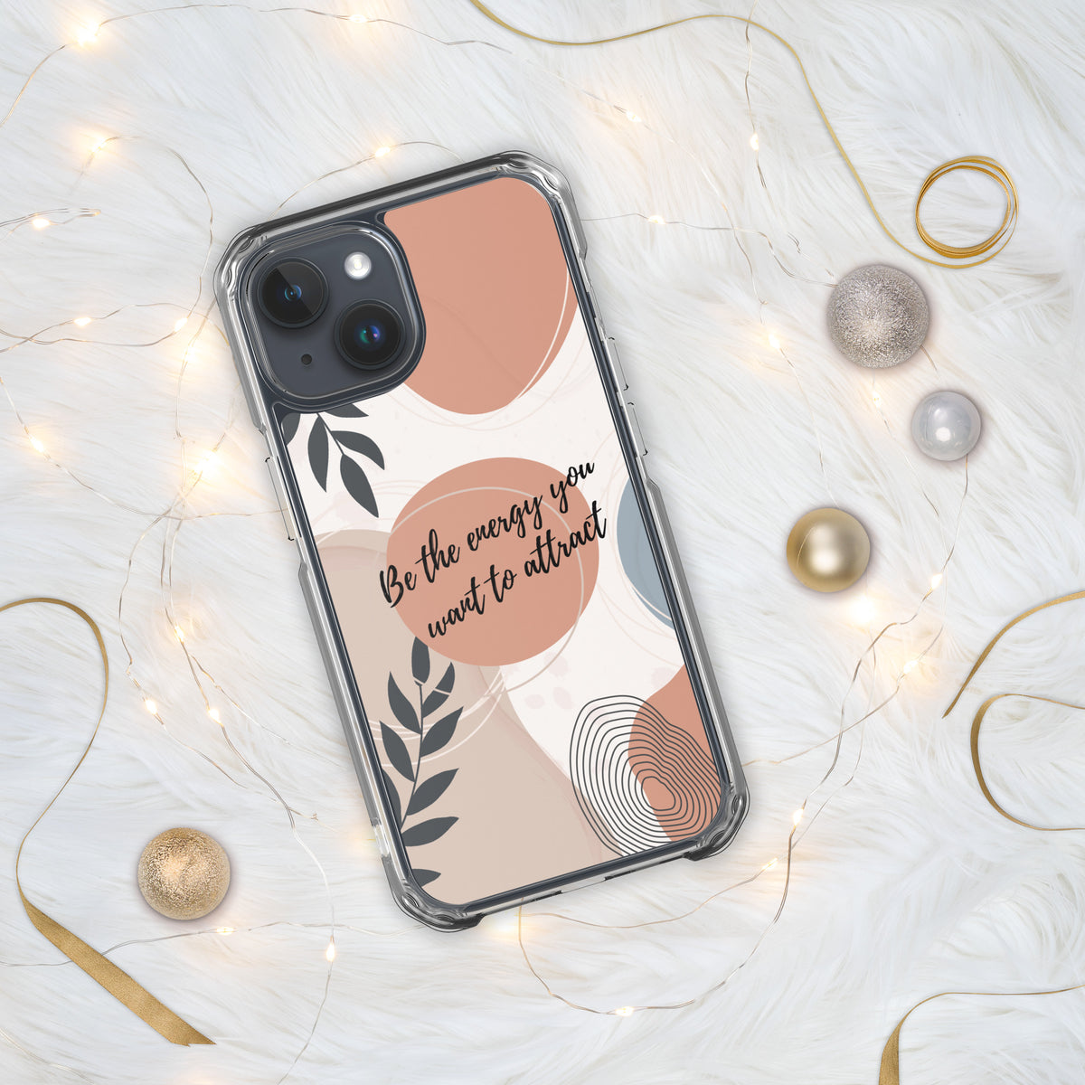 Empower Your Day - Stylish Inspirational Case - iPhone 15 - Tech Accessories