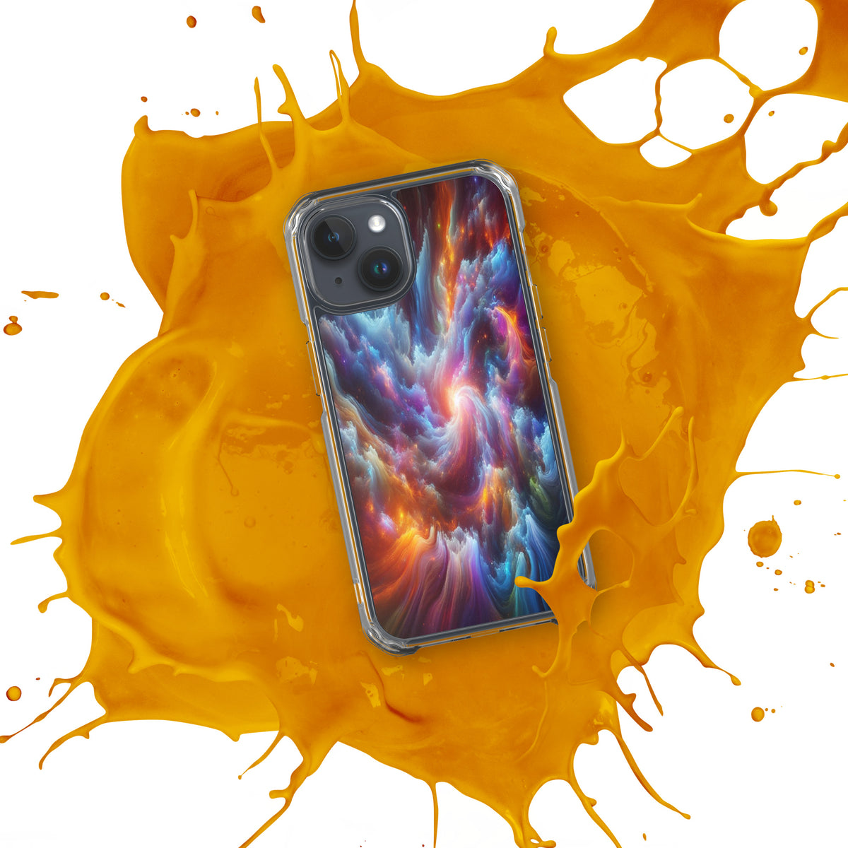 Stellar Dreams - Vibrant Cosmic iPhone Case - - Tech Accessories