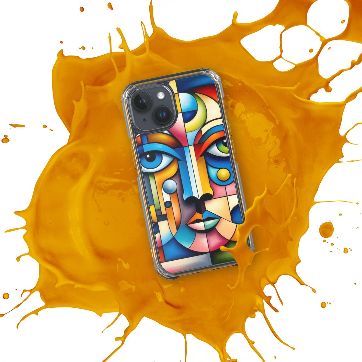 Cubist Vibes - Unique Art Case for iPhone - - Tech Accessories