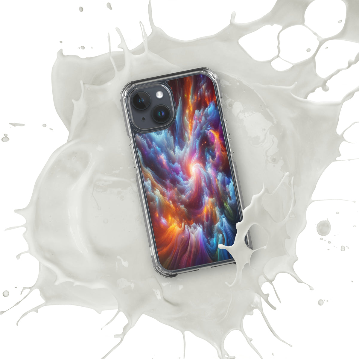 Stellar Dreams - Vibrant Cosmic iPhone Case - iPhone 15 - Tech Accessories