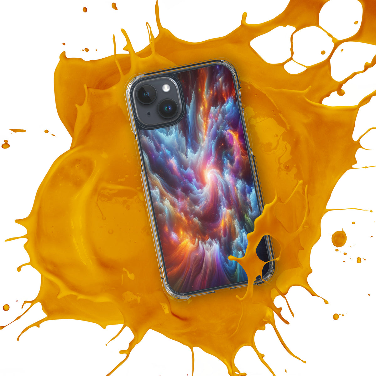 Stellar Dreams - Vibrant Cosmic iPhone Case - - Tech Accessories