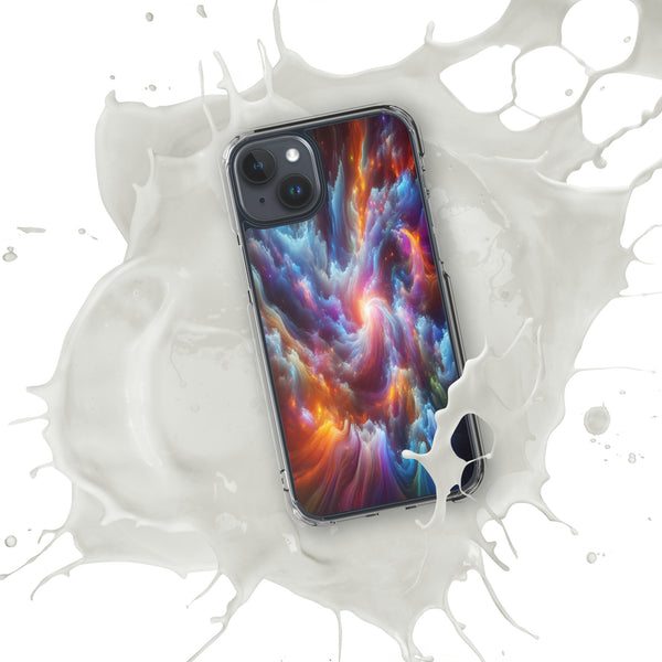 Stellar Dreams - Vibrant Cosmic iPhone Case - iPhone 15 Plus - Tech Accessories