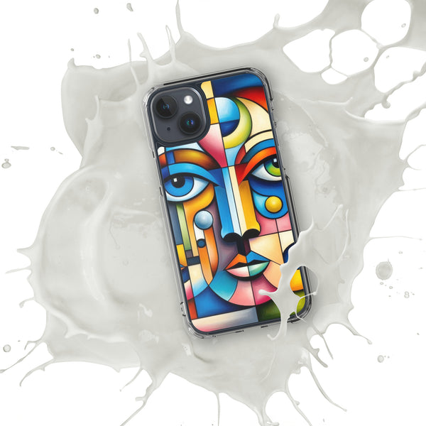 Cubist Vibes - Unique Art Case for iPhone - iPhone 15 Plus - Tech Accessories