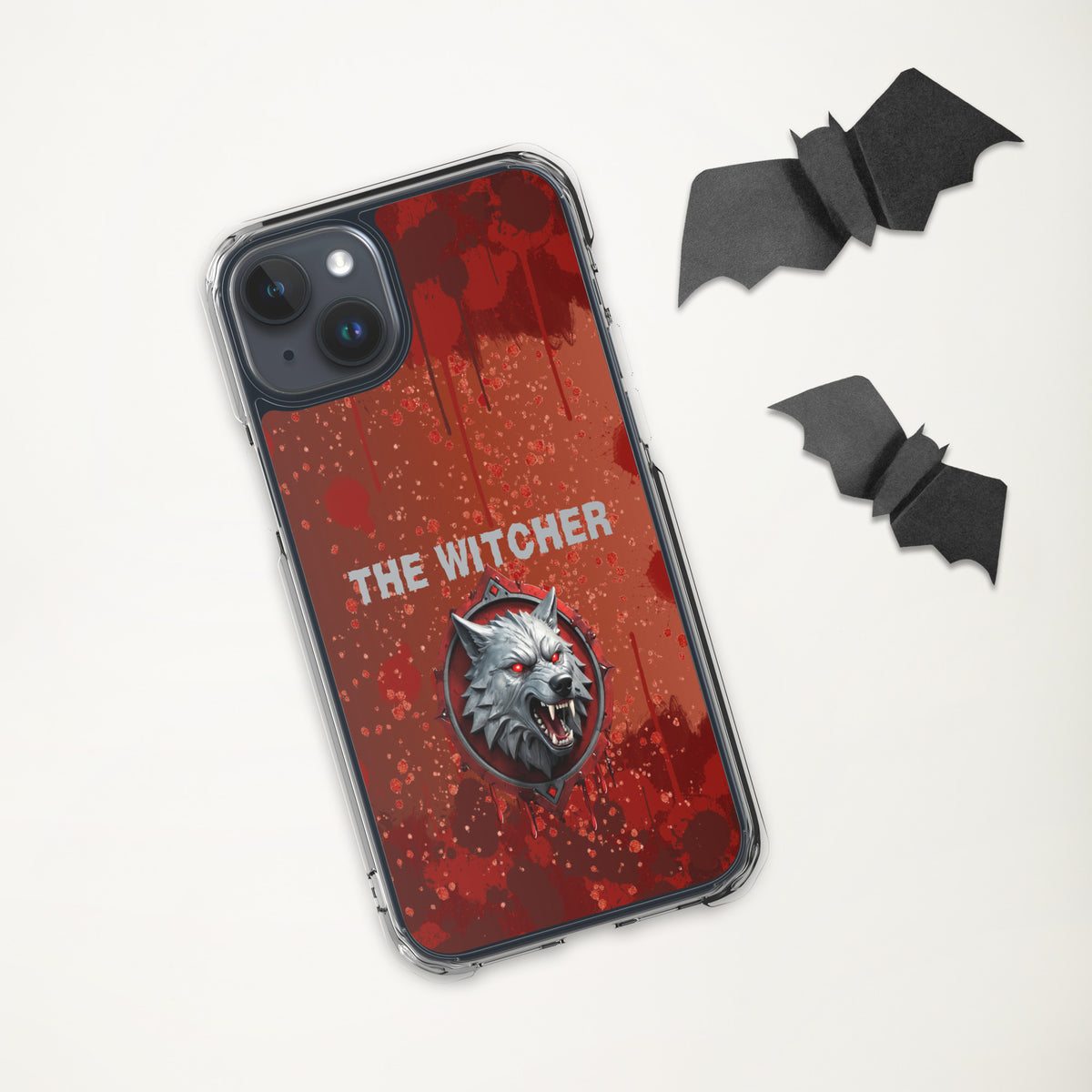 The Witcher's Wolf - Dark Fantasy iPhone Case - - Tech Accessories