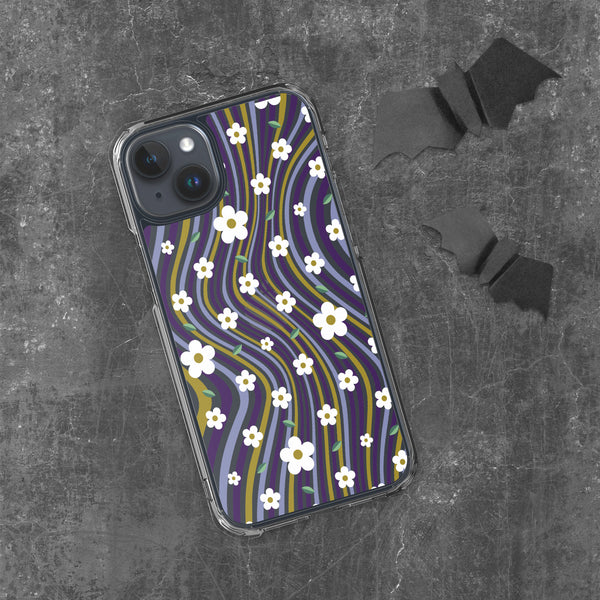 Floral Flow iPhone Case - Vibrant & Protective - iPhone 15 Plus - Tech Accessories