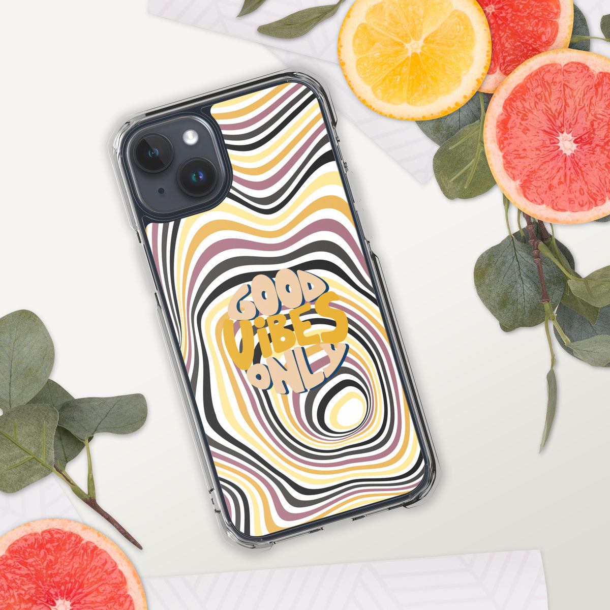 Good Vibes Only - Colorful iPhone Case - - Tech Accessories