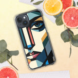 Abstract Faces - Artistic Protection for Your iPhone - iPhone 15 Plus - Tech Accessories