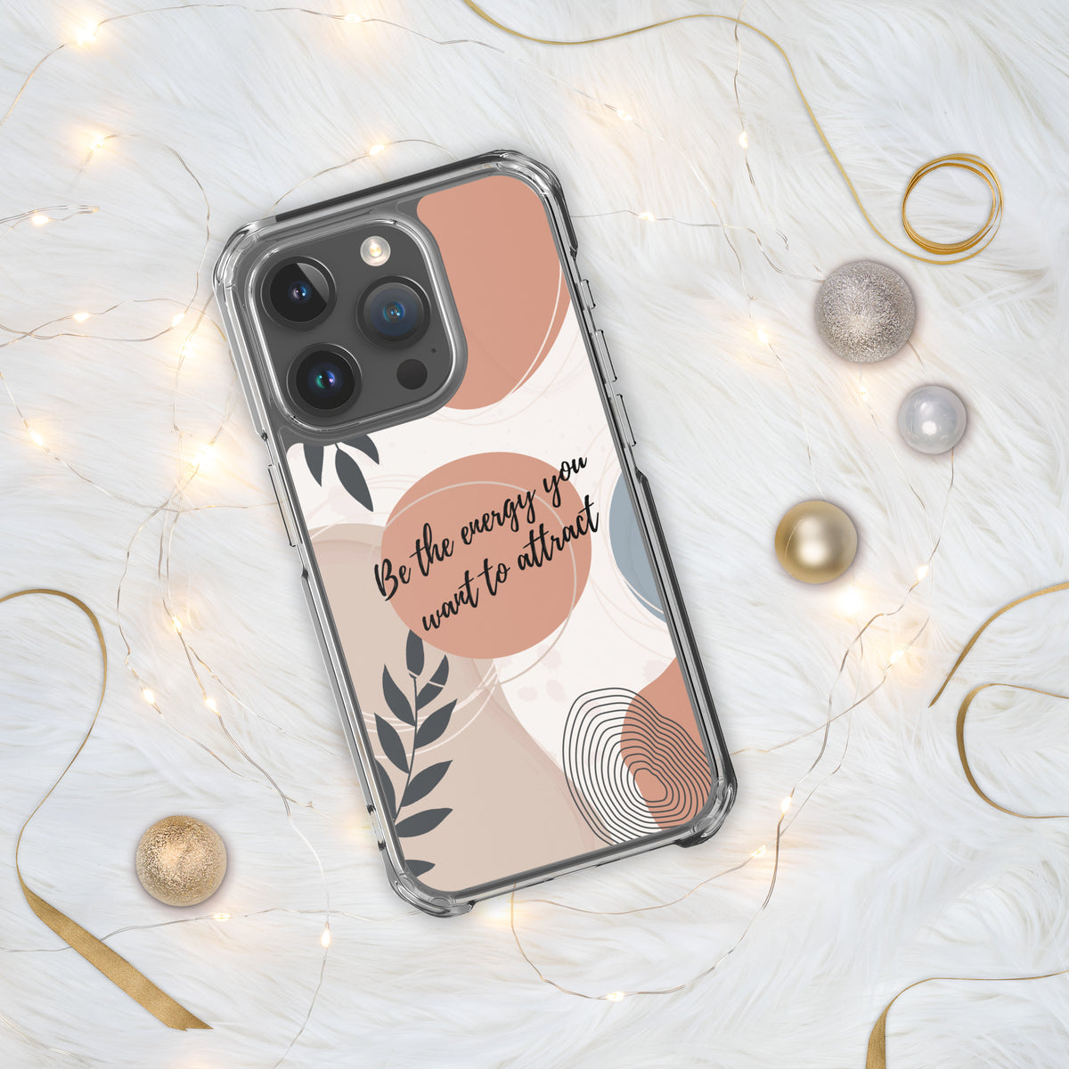 Empower Your Day - Stylish Inspirational Case - iPhone 15 Pro - Tech Accessories