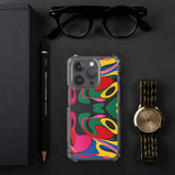 Abstract Energy iPhone Case - Express Your Creativity - iPhone 15 Pro - Tech Accessories