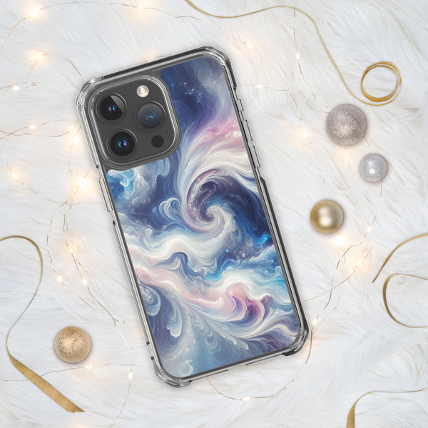 Cosmic Waves iPhone Case - A Splash of Stellar Style - iPhone 15 Pro Max - Tech Accessories