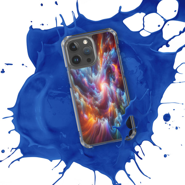 Stellar Dreams - Vibrant Cosmic iPhone Case - - Tech Accessories