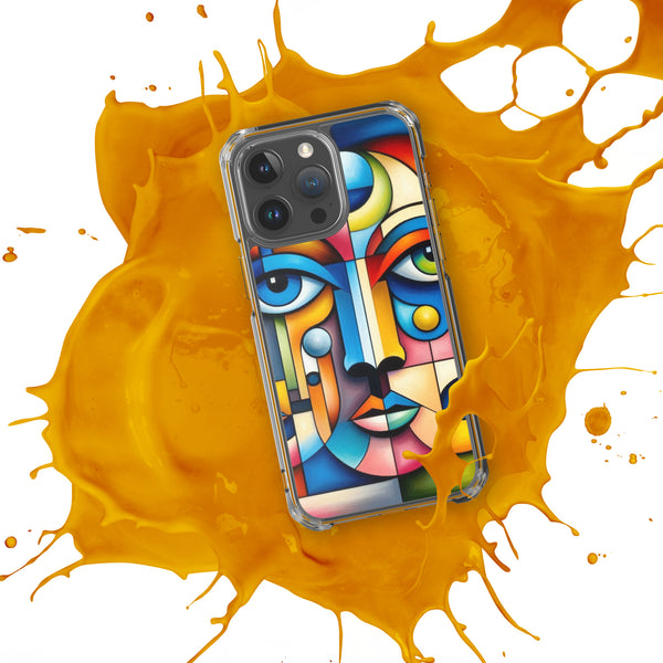 Cubist Vibes - Unique Art Case for iPhone - - Tech Accessories