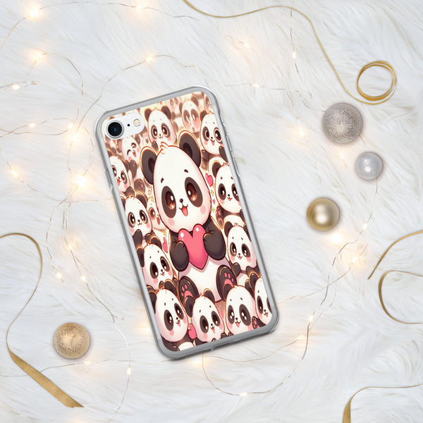 Kawaii Pandas - Adorable Phone Protection - iPhone 7 8 - Tech Accessories