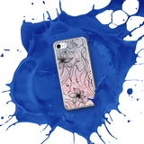 Elegance in Bloom - Feminine Silhouette iPhone Case - - Tech Accessories