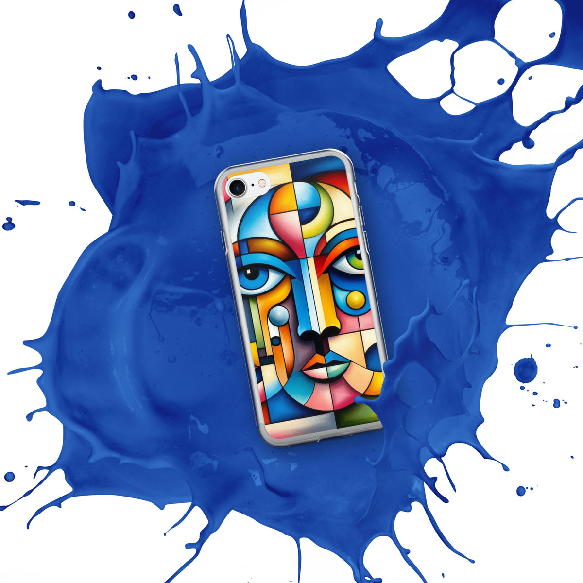 Cubist Vibes - Unique Art Case for iPhone - - Tech Accessories