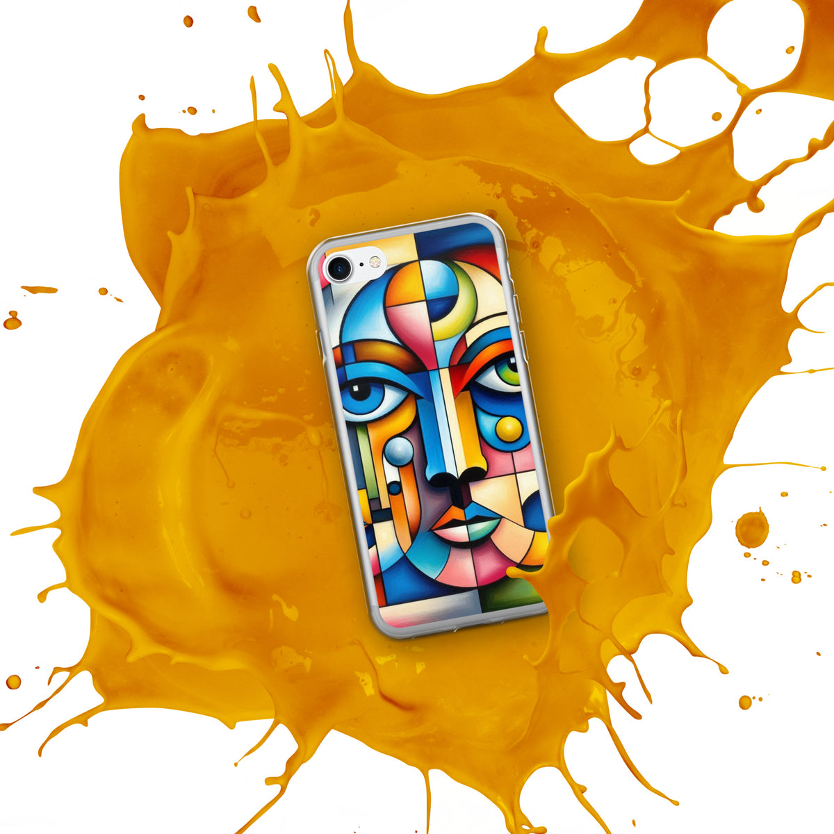 Cubist Vibes - Unique Art Case for iPhone - - Tech Accessories