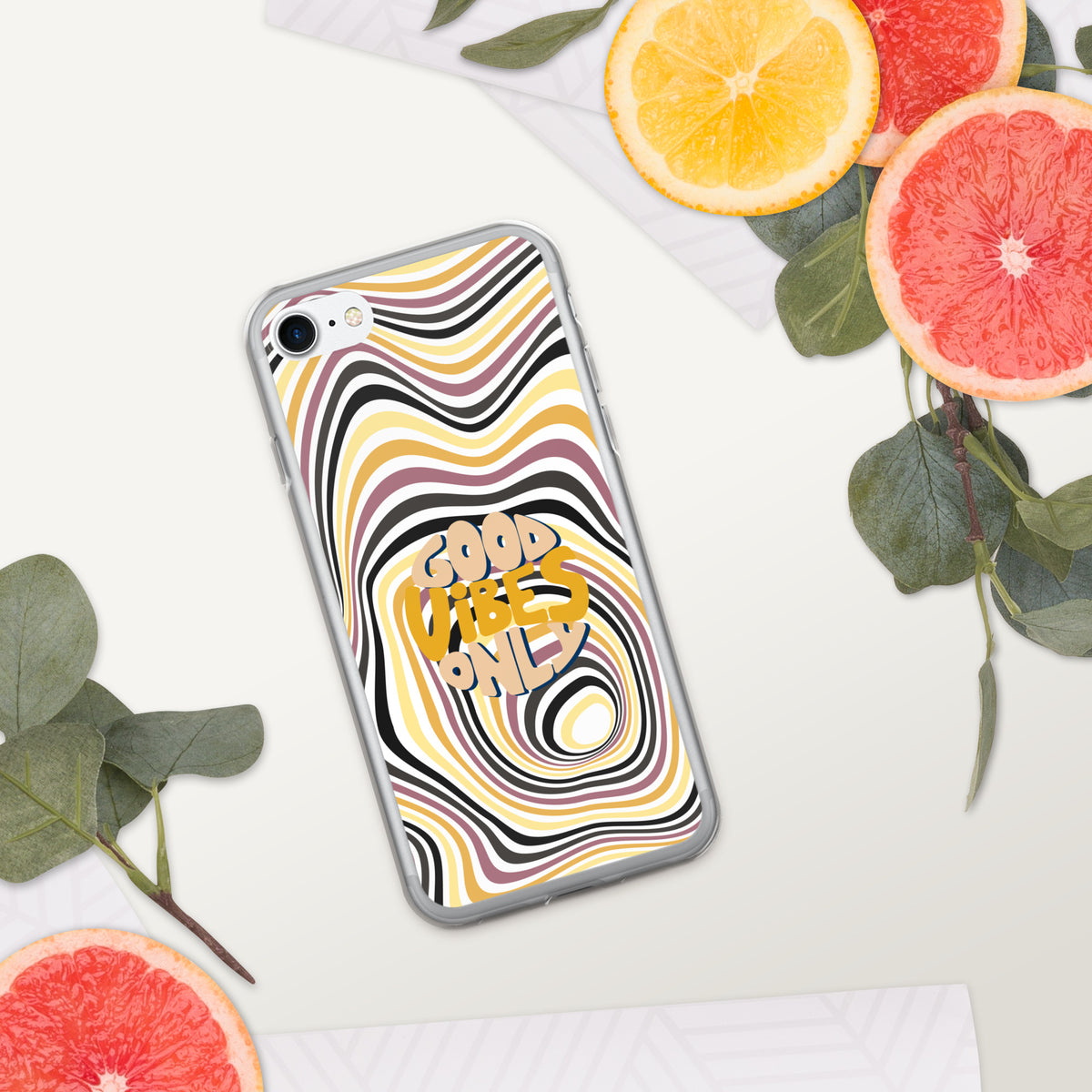 Good Vibes Only - Colorful iPhone Case - - Tech Accessories